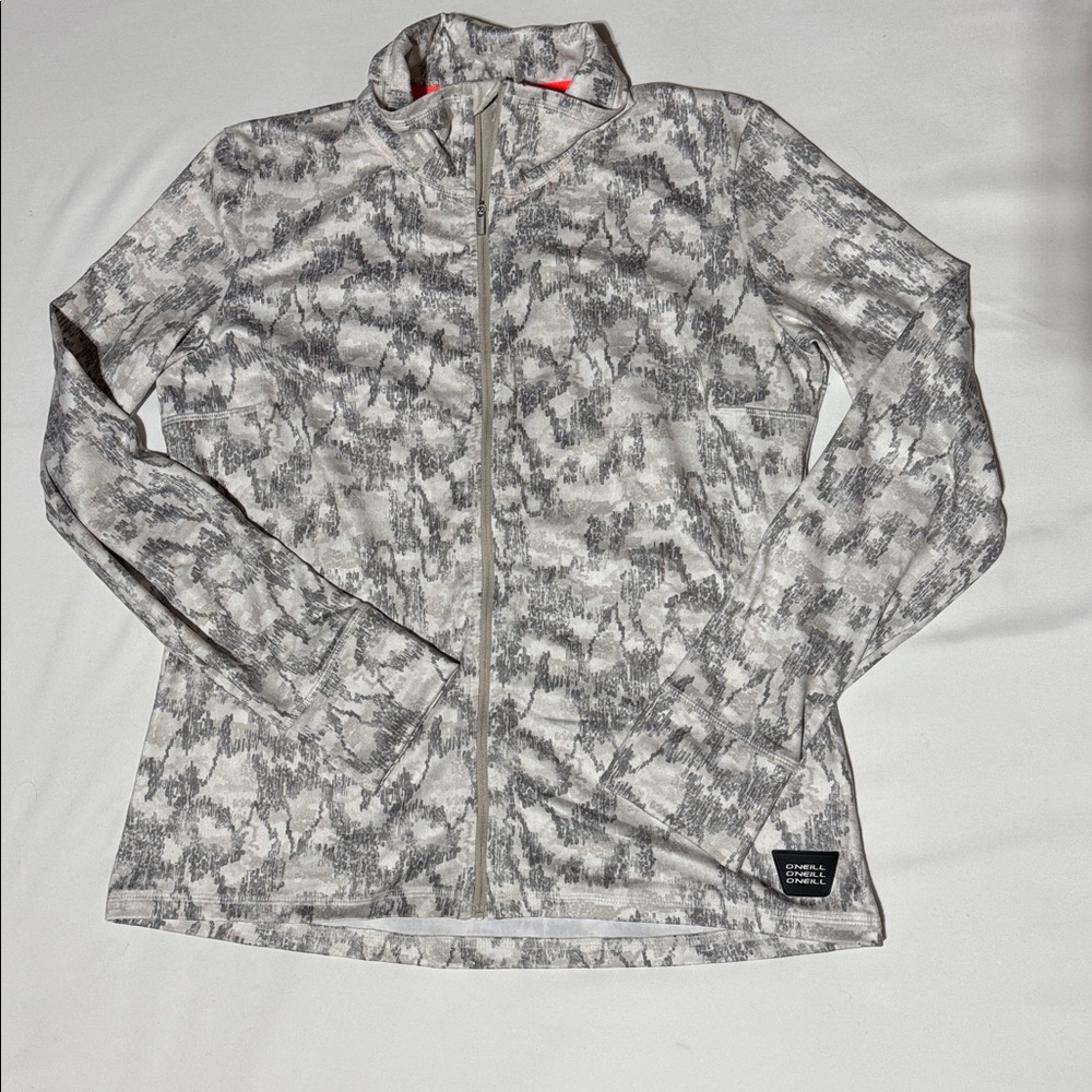 Smooth jacket O'Neill Women's Snow Jacket in Gray and White